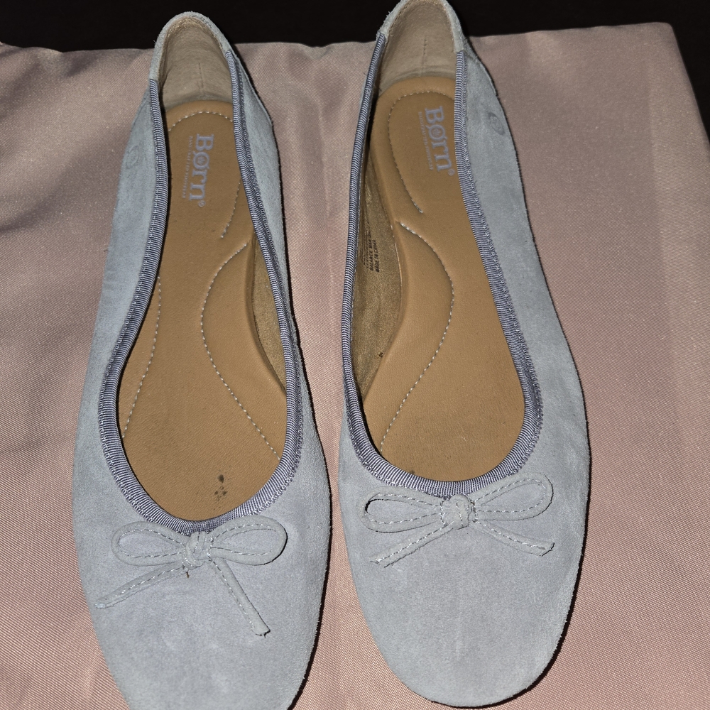 Women's Blue Ballet Flats